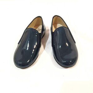 Manelli Shoes Girls Loafers Size 9.5 USA 26 EU New Navy Blue Color Flats Slip On